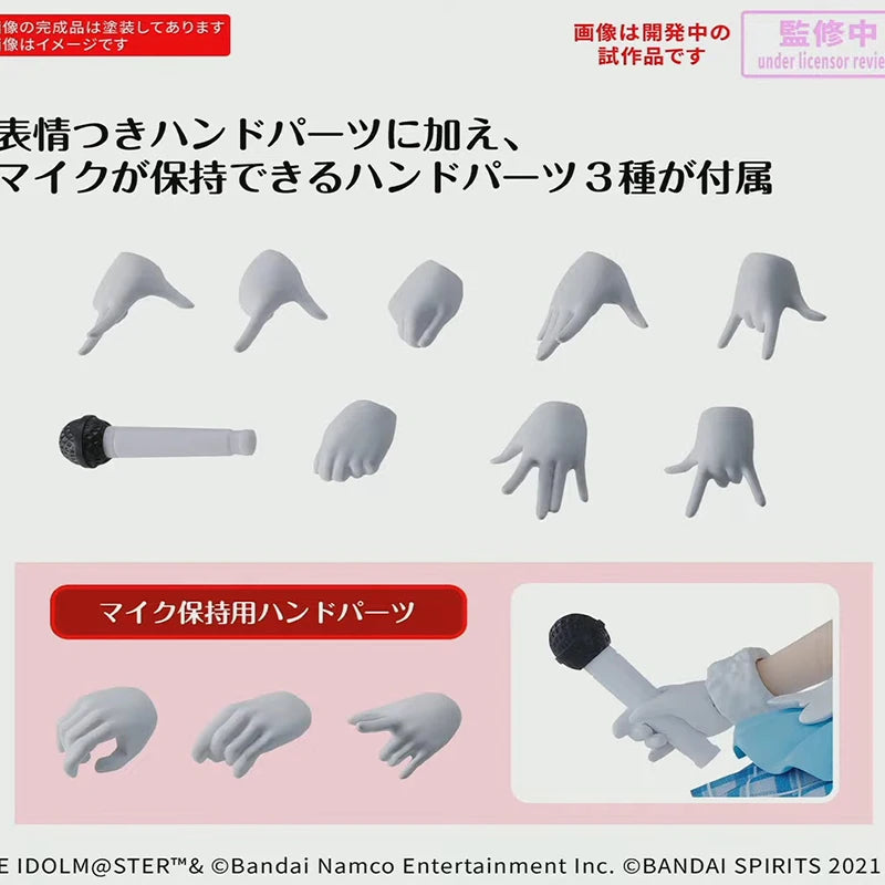 Genuine Brand New and Unopened Bandai Banpresto The Idolmaster Shiny Colors Serizawa Asahi Anime Action Figures Model Cute Toy