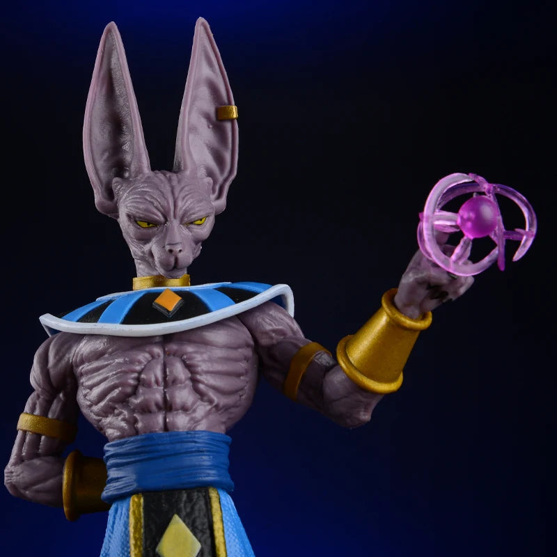 Hot 30cm Anime Figure Dragon Ball Z Beerus Super God of Destruction Figures Action Figure Collection Model Toy For Children Gift