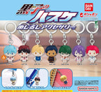BANDAI Kuroko's Basketball Gashapon Toys Kuroko Tetsuya Kagami Taiga Aomine Daiki Action Figures Capsule Toys Key Chain