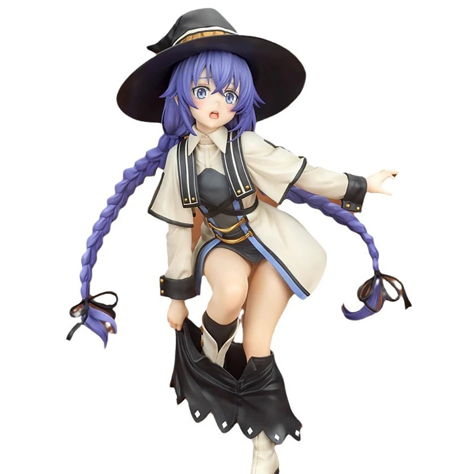 Anime Eris Greyrat Figurine Action Mushoku Tensei Jobless Reincarnation Figure Eris Statue Decoration PVC Collection Model Toys