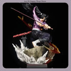 Demon Slayer Kokushibo 28cm Anime Action Figure Model Statue Attack Posture Collection Desktop Decoration Toy Gift