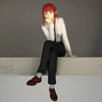 Chainsaw Man Figure Makima Anime 14cm Noodle Stopper Figure Model Toys For Girl Birthday Gifts Dropshipping Replica