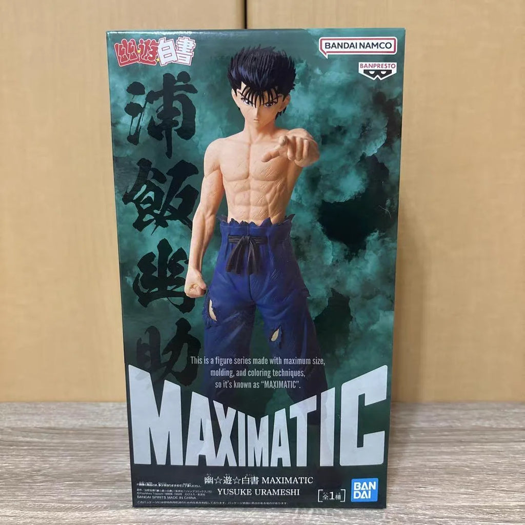 100% original Bandai Yu Yu Hakusho Dark Martial Arts Club Yusuke Hiikage Kuwahara Kurama movable figure model doll new box
