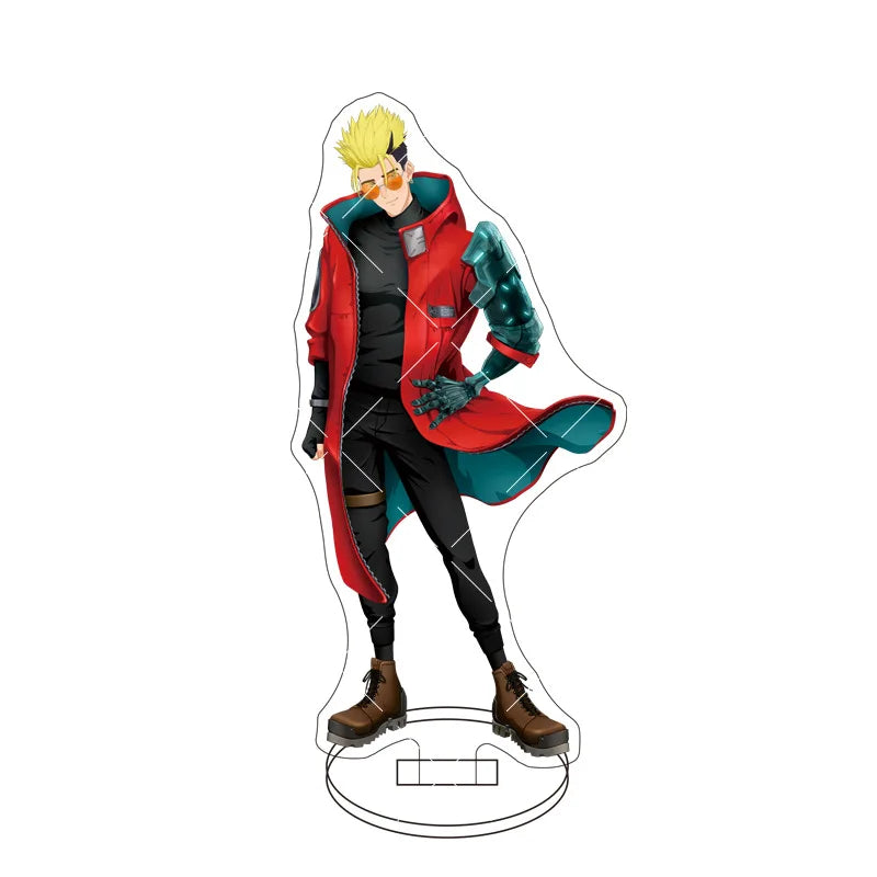 Anime “Trigun Stargaze” 15cm Acrylic Stand-”Vash the Stampede“ figures, tabletop ornaments Holiday Gift Birthday Surprise