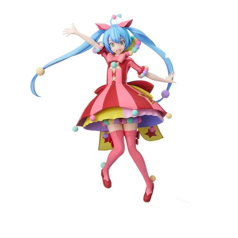 20cm Sega Original Hatsune Miku Project Sekai Colorful Stage Ver. Pvc Action Model Doll Figures Toys Collectible Ornament Gifts