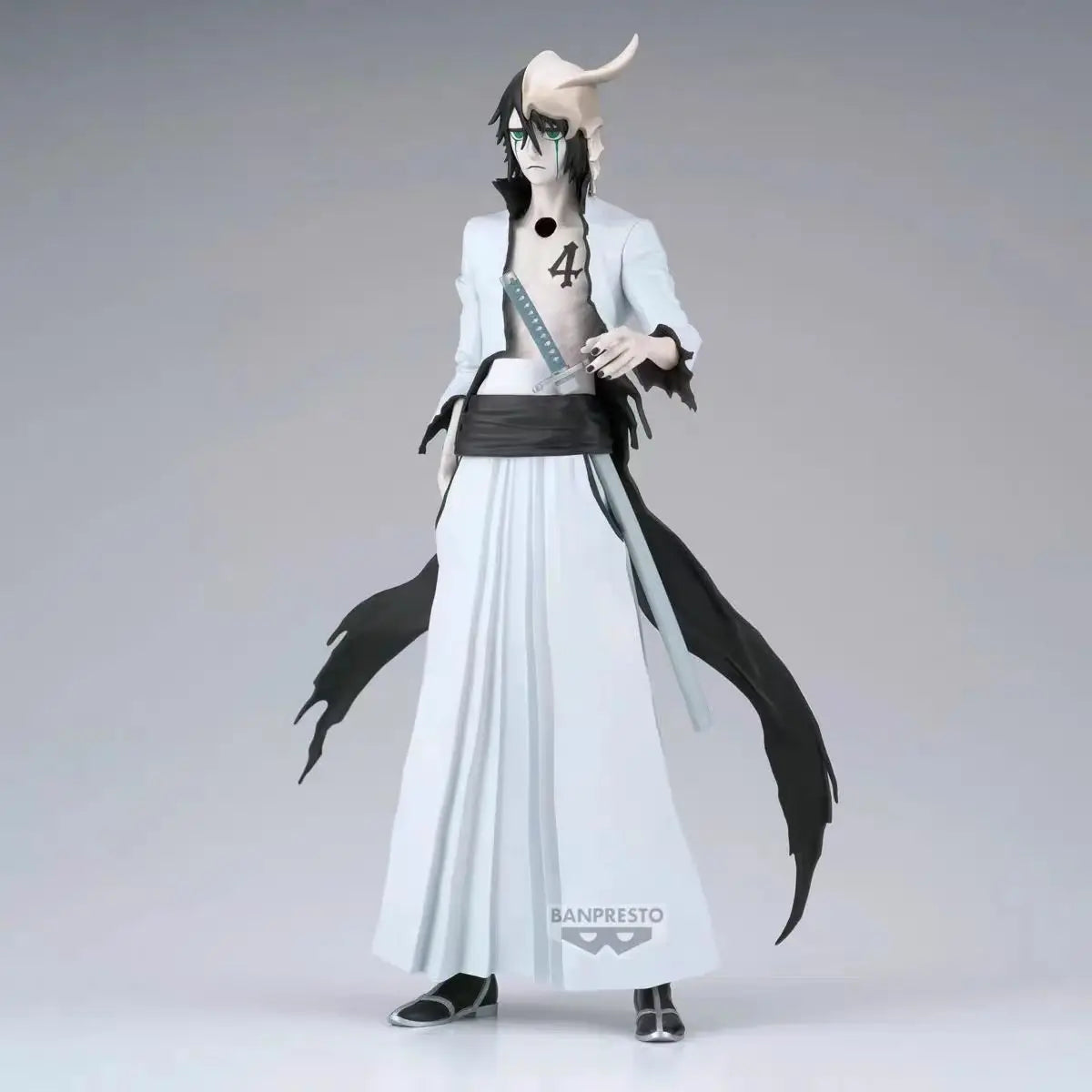 Original BANDAI Banpresto BLEACH Maximatic Ulquiorra Cifer PVC Anime Figures Action Figure Model Toys