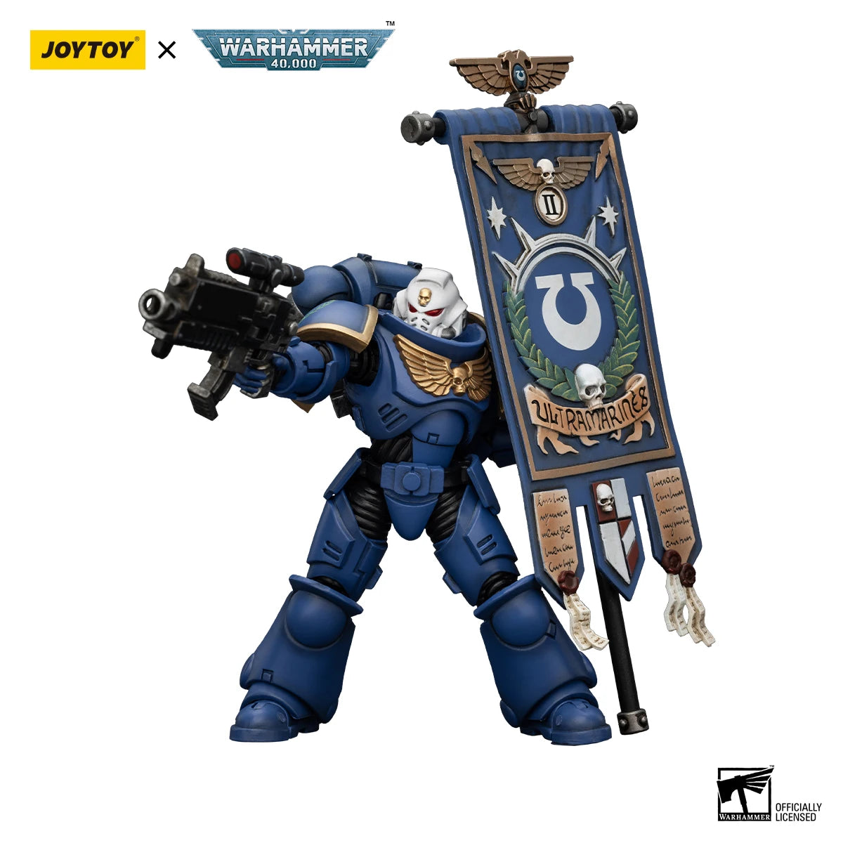 JOYTOY Warhammer 40k 1/18 Action Figures Ultramarines Heroes of the Chapter Primaris Ancient Posca