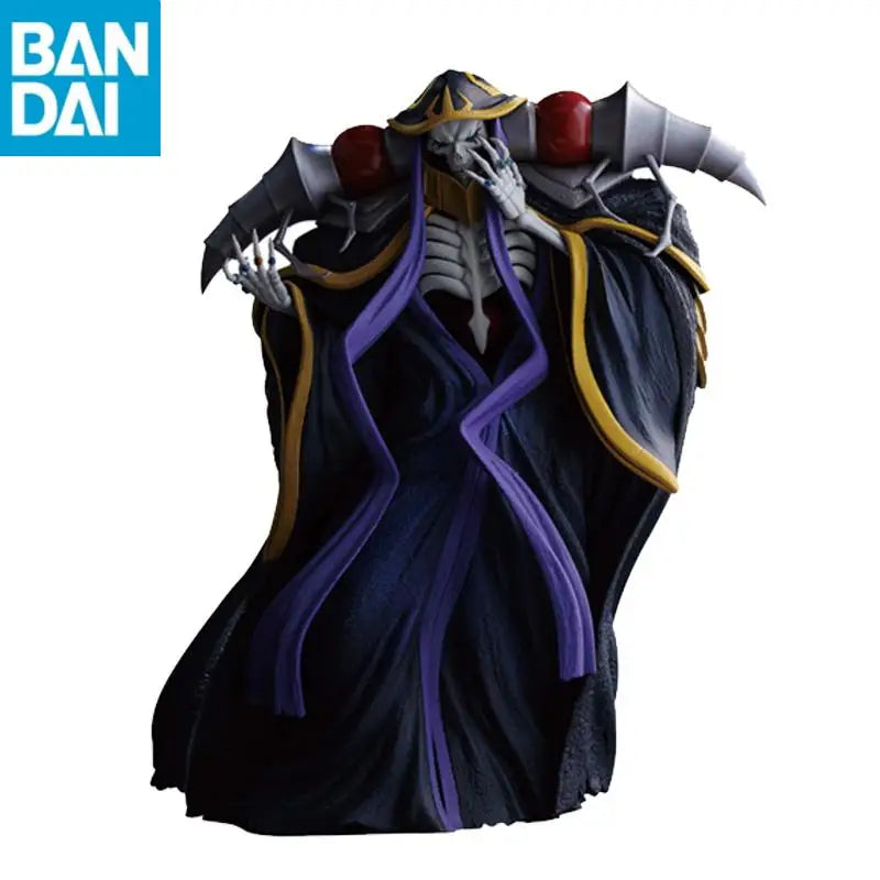 in stock Original Genuine BANDAI NAMCO BANPRESTO OVERLORD albedo and Ainz Ooal Gown Collector Figurine Toys Figure model gift