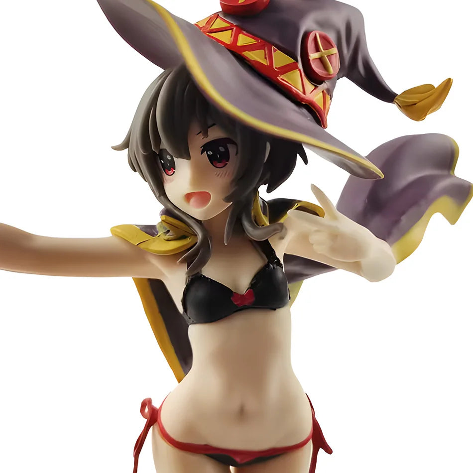 KonoSuba: ¡La bendición de Dios en este maravilloso mundo! Megumin el gran mago traje de baño hermosa figura de niña modelo ador