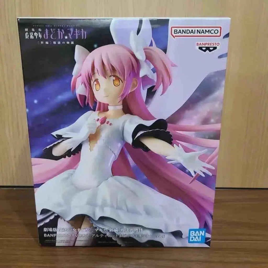 Original Bandai Ban PRESTO Madoka Magica Akemi Homura Action Figurine Toys Collector Doll Gifts