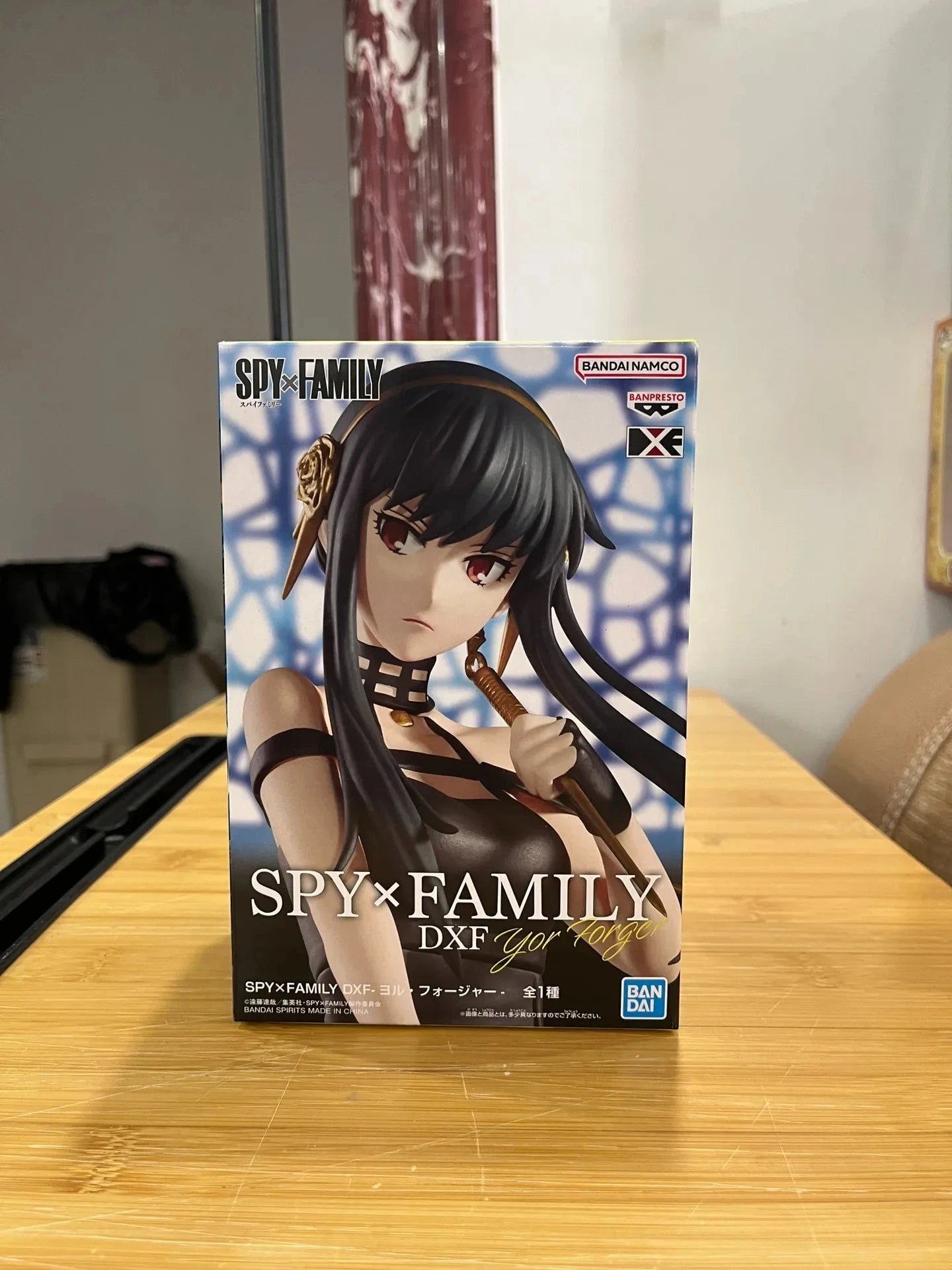 In Stock Original Banpresto Spy Family Yor Forger Loid Forger Figure Anime Genuine Collectible Boxed Model Dolls