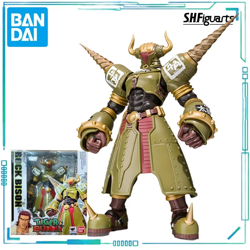 BANDAI Genuine S. H. Figuarts Series Movable Toys Tiger and Rabbit Series BABNABY BROOKS Prototype Suit Ver Model Exquisite Toys