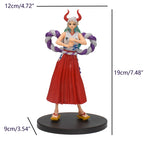 One Piece 17cm Anime Figure Luffy Zoro Chopper Yamato Nami Robin Anime Statue Action Figure Collection Model Kid Toy