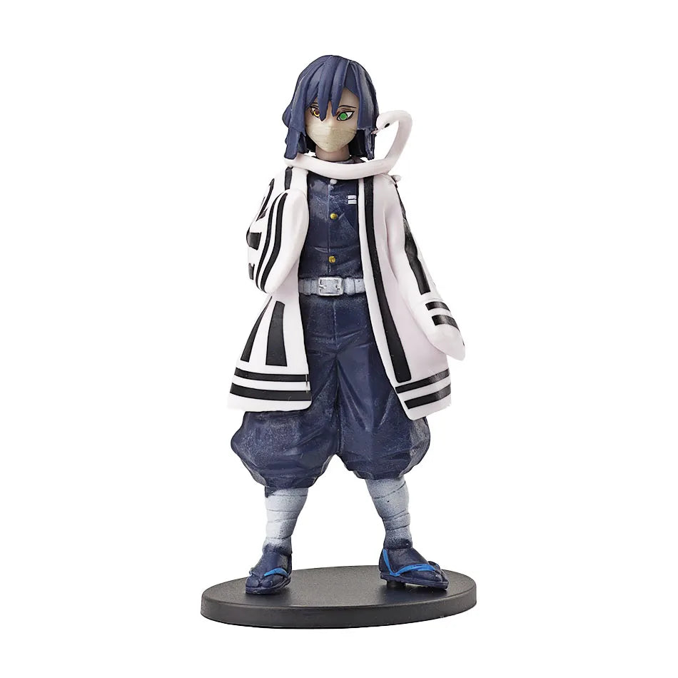 In Stock 16CM Anime Demon Slayer Kimetsu No Yaiba Figure Kamado Tanjirou Action Figure Agatsuma Zenitsu Nezuko PVC Model Toys