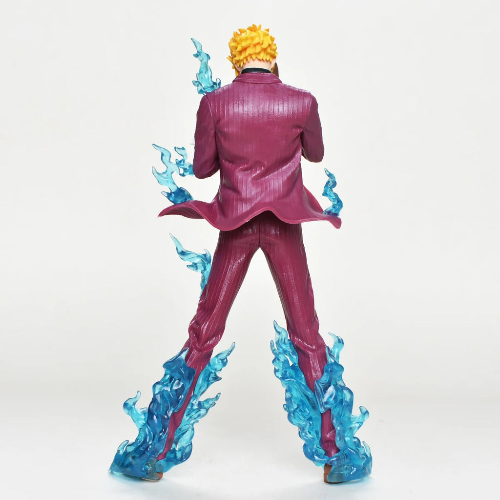 25cm/9.8in Anime One Piece Figure Sanji Action Figure Collectible Model Statue Toy Gift