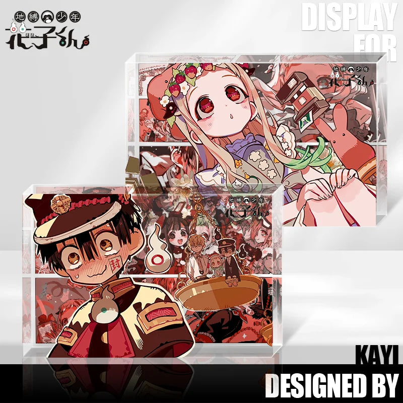 2025 Toilet-bound Hanako-kun Acrylic Brick Toy Cartoon Yugi Amane Yugi Tsukasa Figure Desktop Decora Cosplay Prop Fan Collection