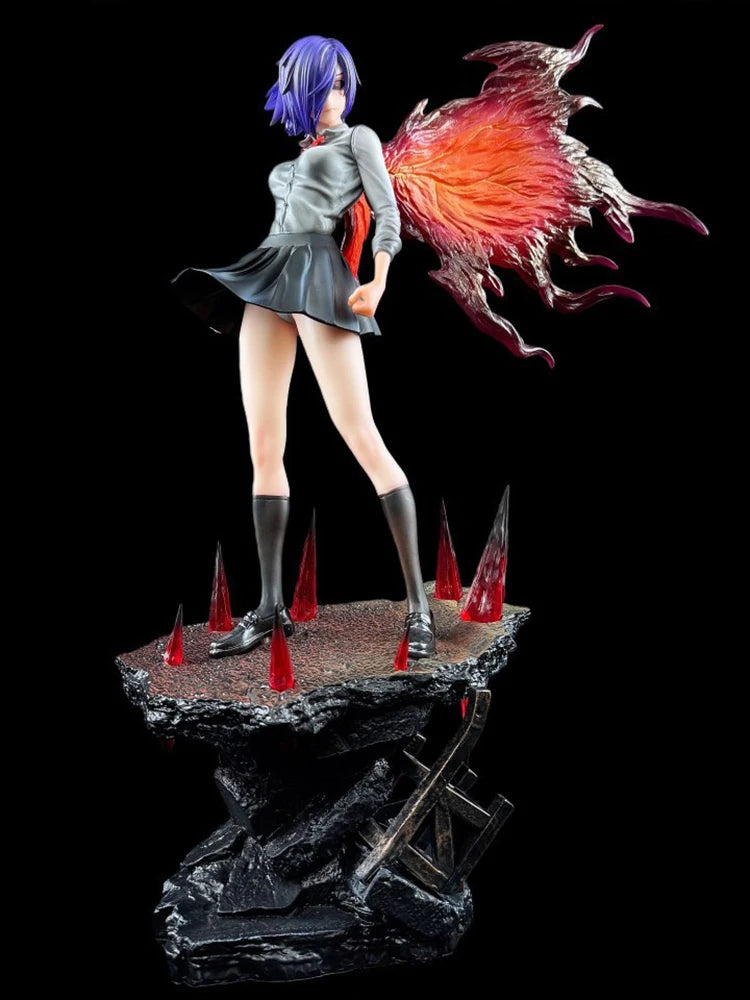 Touka Kirishima Tokyo Ghoul Island Double Headed Sculpture Gift Boxed Collectible Figures Model Doll Series Anime Toy Gift