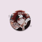 Cartoon Figure Miya Chinen Reki Kyan Button Pins Anime SK8 The Infinity Round Brooch Bag Clothes Accessories Jewelry Badge Gifts