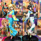 [In Stock] Genuine Sega Anime Toy Lycoris Recoil Nishikigi Chisato Inoue Takina Yukata Style 19cm Figure Model Girl Ornament Gif