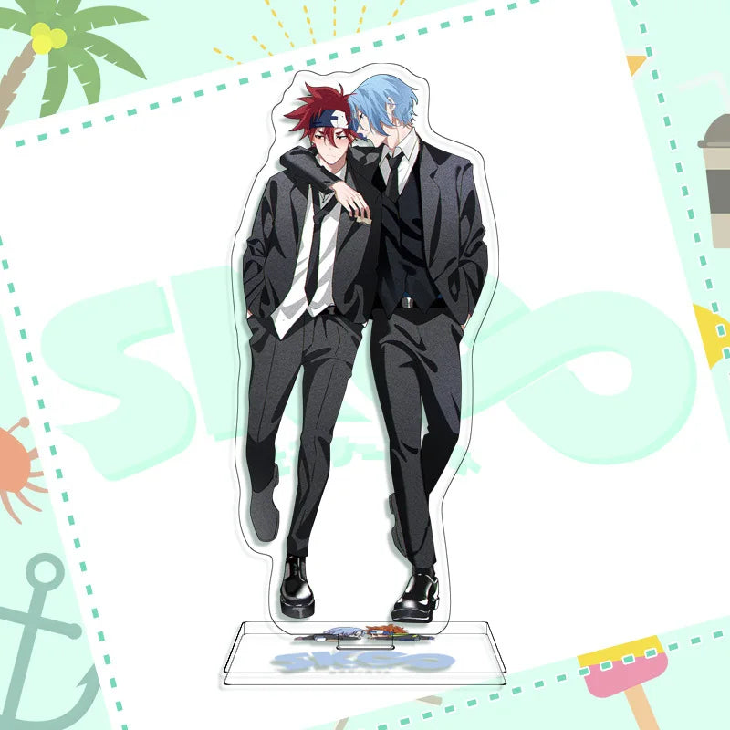 Anime Figure SK8 the Infinity Cosplay Reki Snow Miya Cheery Blossom Acrylic Stands Model Desk Decor Fans Collection Props Gifts