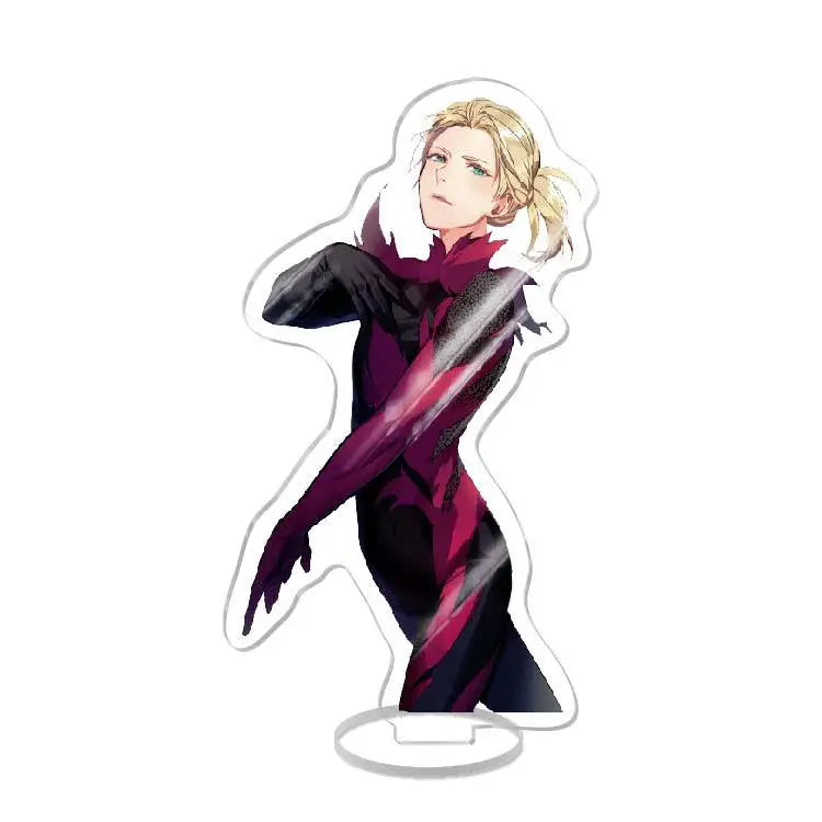 YURI!!! on ICE Anime Acrylic Stand Model Plate Decoration Desk Figure Display Friends Girls Gift Cartoon Peripheral Products