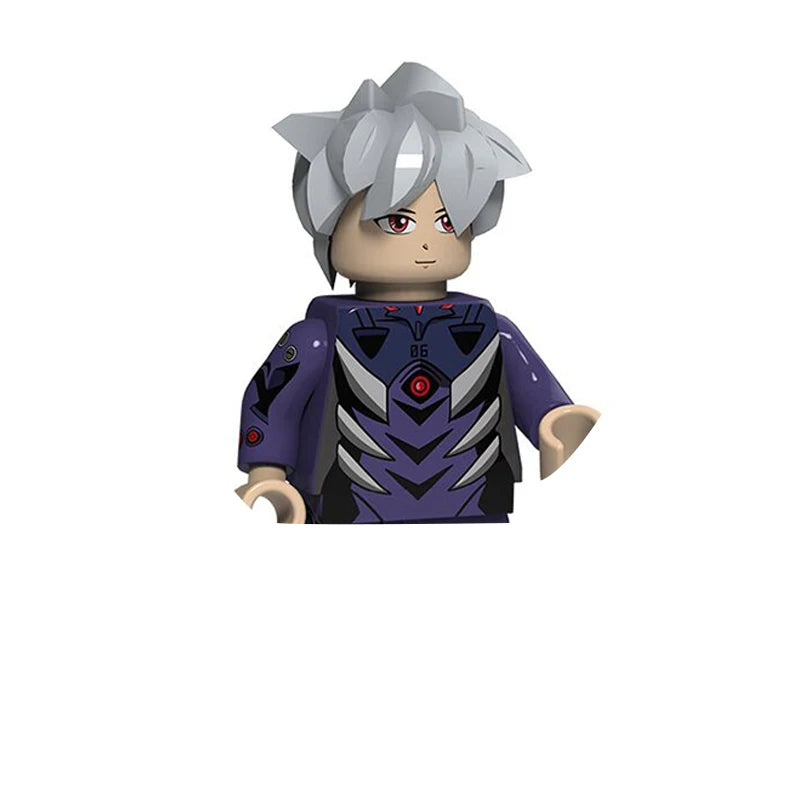 EVA NEON GENESIS EVANGELION Animation Peripheral Toys Asuka Shinji Rei Mari Small Doll Anime Action Model Figures Collection