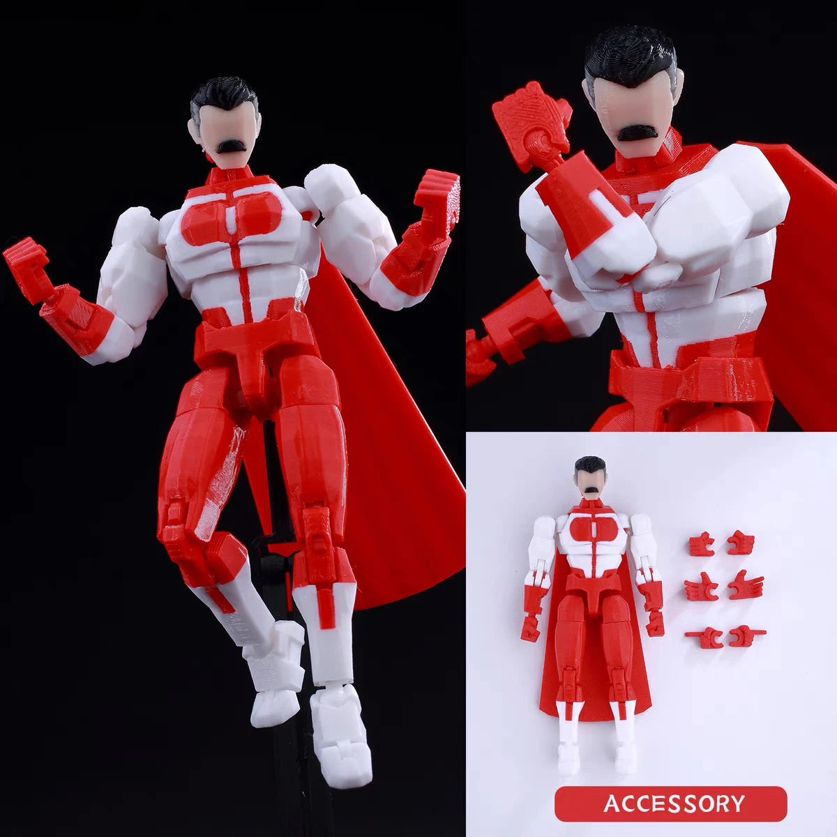 3d Printed Dummy13 Jujutsu Kaisen Ryomen Sukuna Action Figure Anime Model Toys Multi-Jointed Poseable Collectible Toy Gift