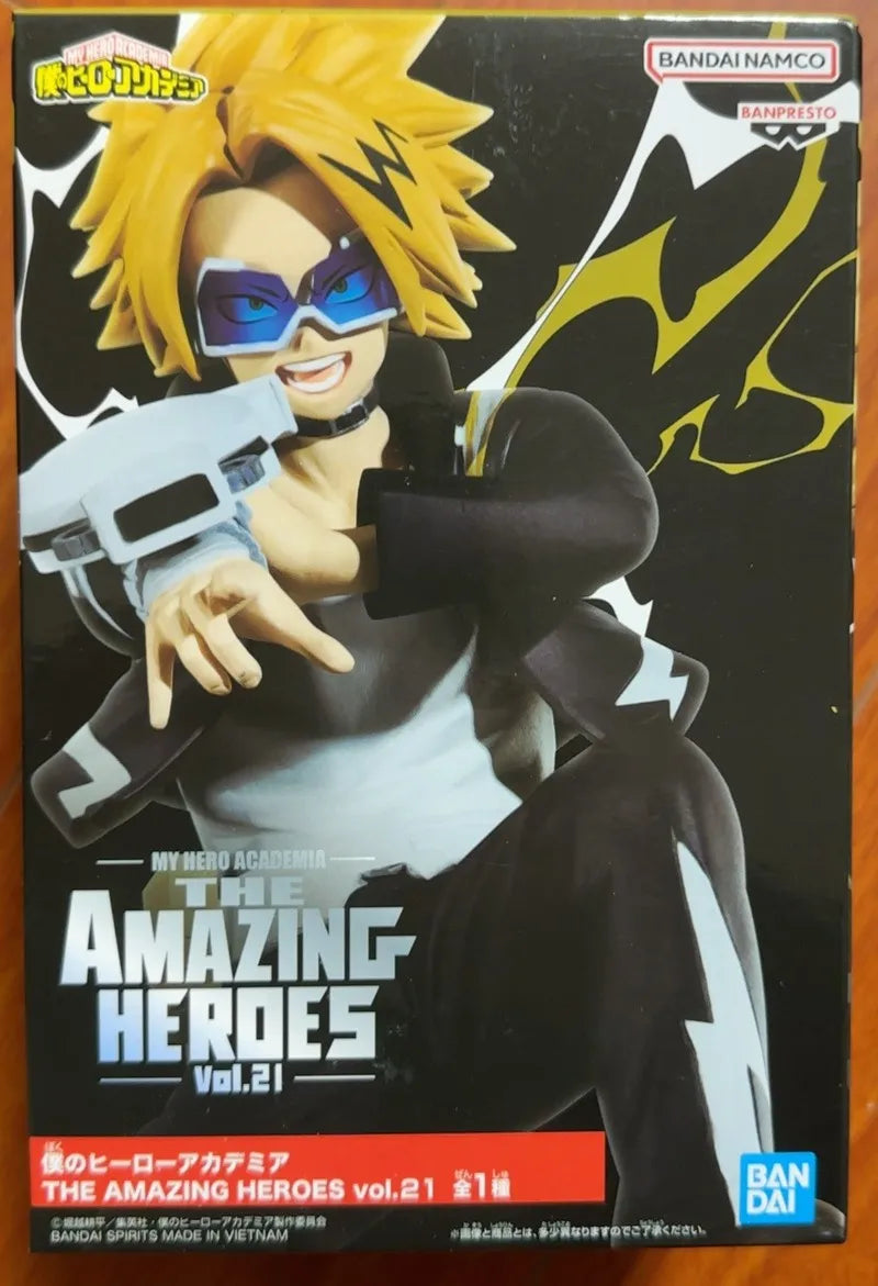 Original Bandai My Hero Academia THE AMAZING HEROES Hawks Kaminari Denki Aizawa Shouta Collections Anime Action Figures Model