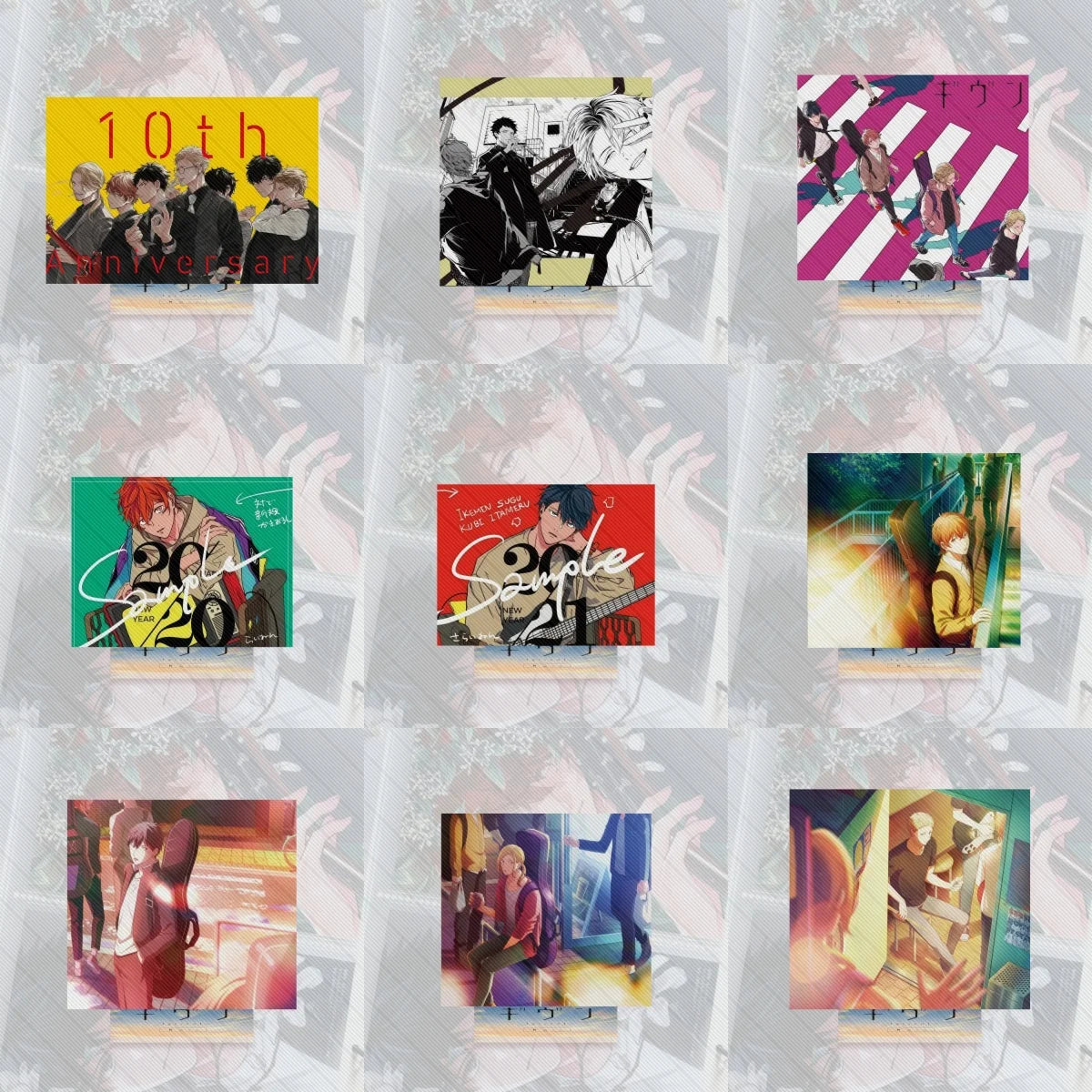 15CM NEW Anime BL comic given Acrylic Stand Model Cosplay Charm Characters Ornament Accessories Goods Collection Christmas Gifts