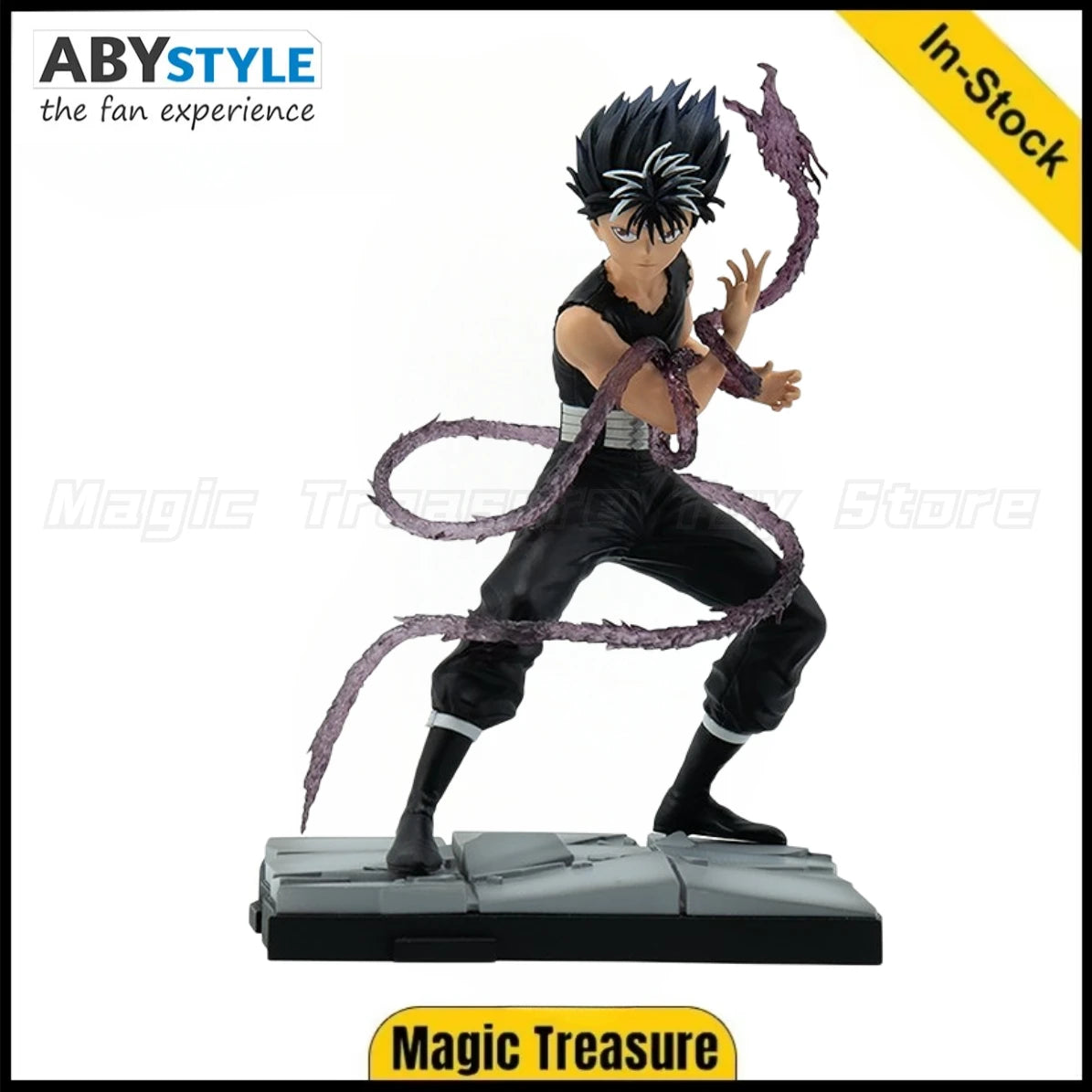 【In stock】Original Abystyle YU YU HAKUSHO Figurine Hiei 1/10 Scale Figure Toy Gift
