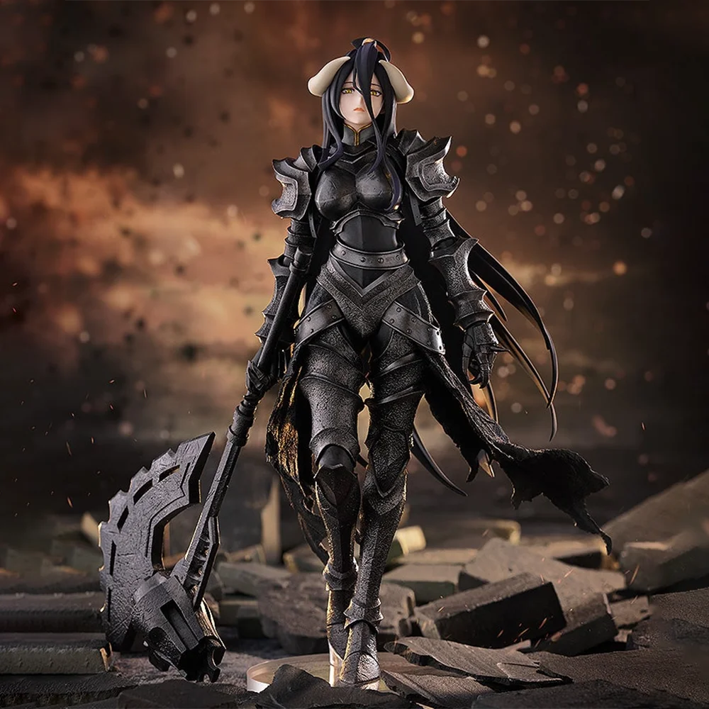 100% Original Good Smile Company Pop Up Parade Overlord Albedo Armor Ver. L Collection Series Anime Figure Model Toys