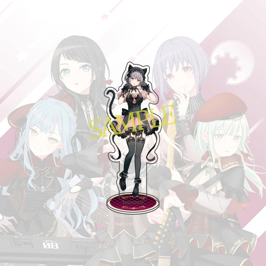 BanG Dream! Ave Mujica 15cm Acrylic Character Mutsumi Nyamu Sakiko Uika Umiri Standing Model Desktop Decoration Fan Gift