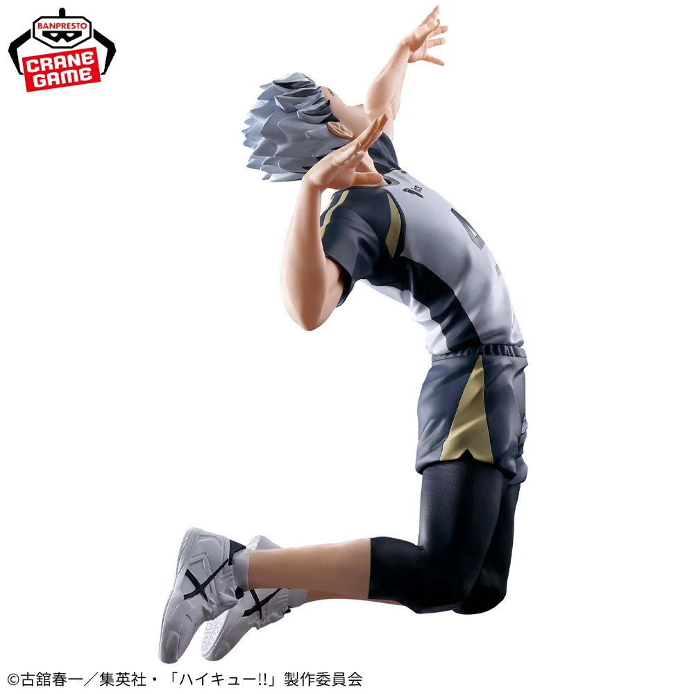 In Stock Original BANPRESTO Haikyuu!! Posing Figure Keiji Akaashi Kotaro Bokuto Figure Anime Model Genuine Boxed Toy