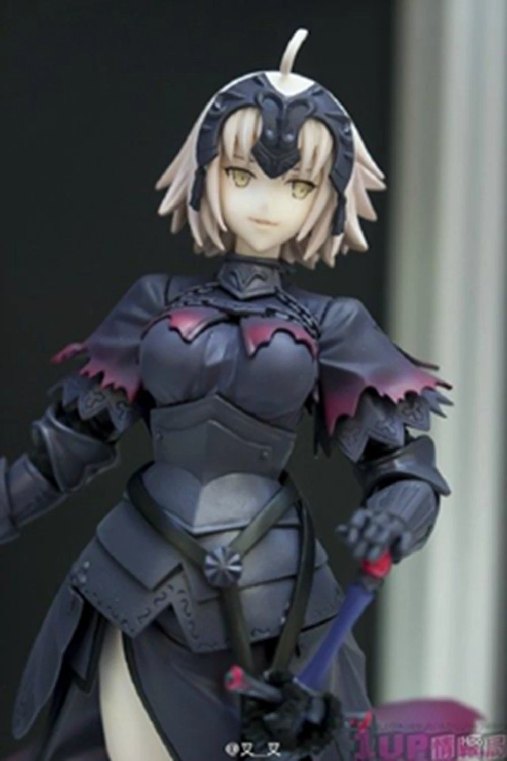 19CM Anime Fate/Grand Order Jeanne d'Arc Alter Figure Black Battle Suit Ver Model Toy Gift Collection Action Figure PVC