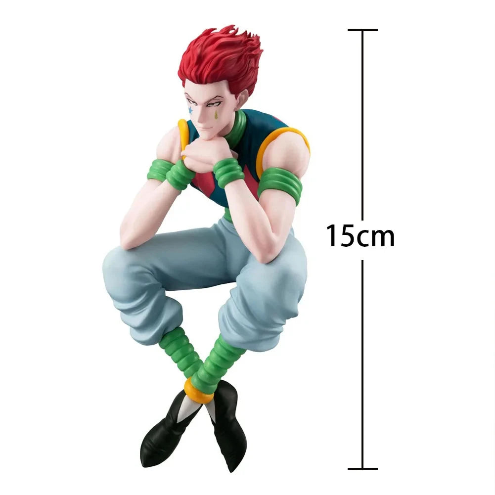 14cm Kurapika Figurine Cute Anime HUNTER x HUNTER PVC Miniatures Ornaments Japanese Manga Model Doll Toy Garage Kits GK Figure