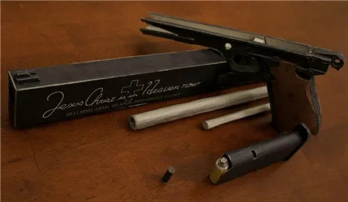 Revolver Hellsing 454 Casull Pistol Scale 1:1 Vampire Akat Weapons Can Be Handheld 3D Paper Model Manual Toy