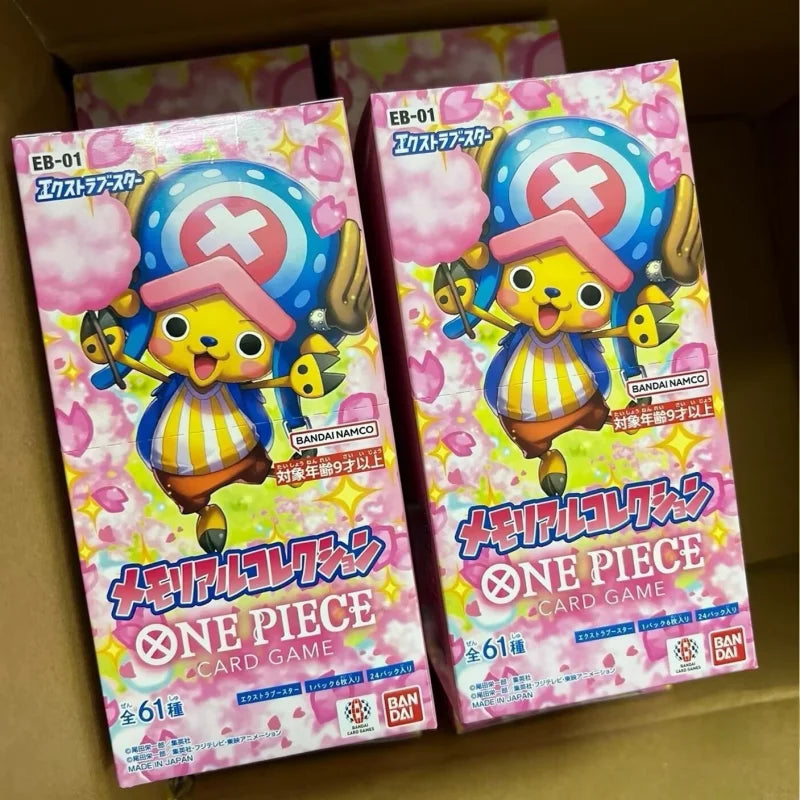 In Stock 100%Original Anime Booster Box One Piece EB01 EB02  PRB-01 Awakening of The New Era Tcg Collection Card Toy Gift