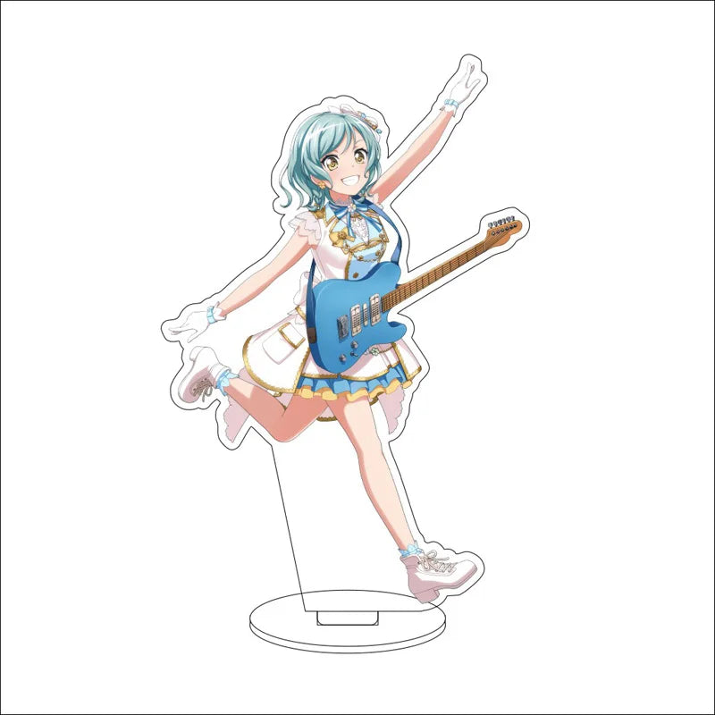 Anime BanG Dream! Acrylic Stand Ornaments Kasumi Toyama Ran Mitake Aya Maruyama Yukina Minato Figure Stand Halloween Gifts