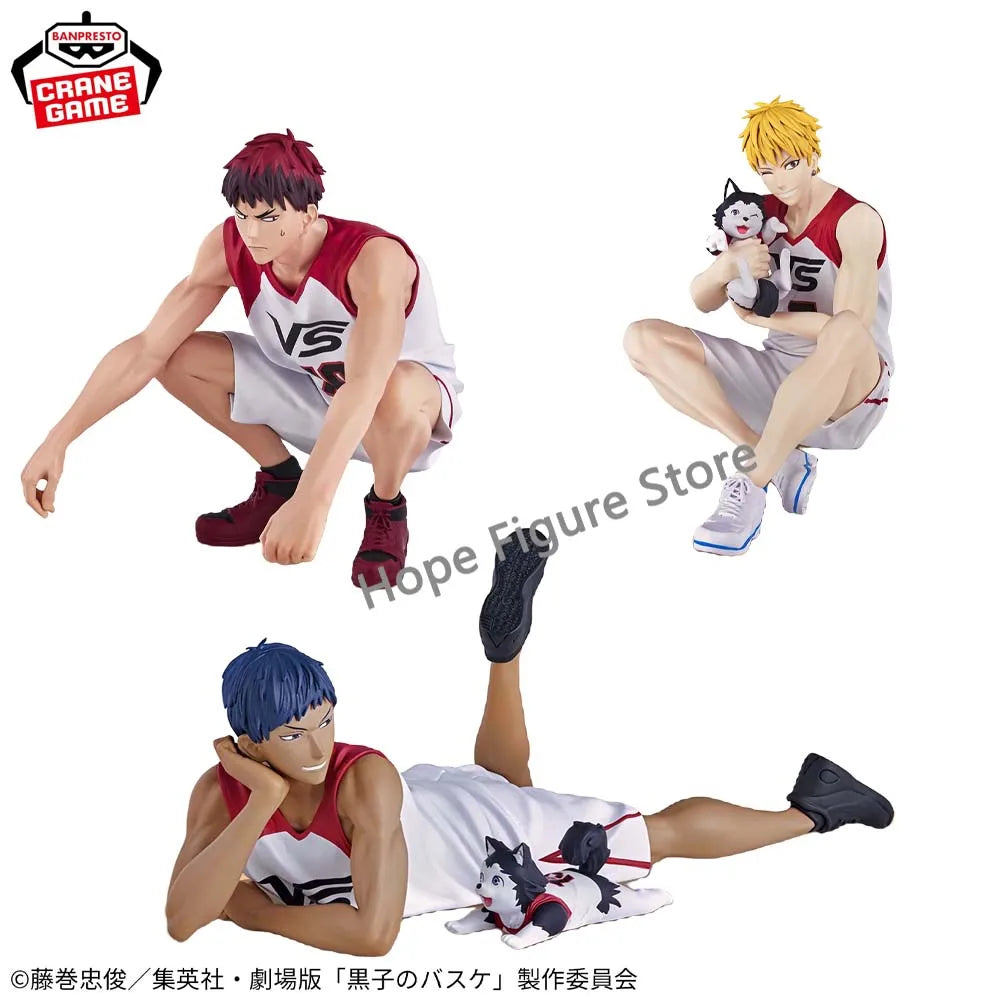 In Stock Original BANPRESTO Kuroko's Basketball LAST GAME Interval Ryota Kise Taiga Kagami Daiki Aomine Figure Anime Model Toy