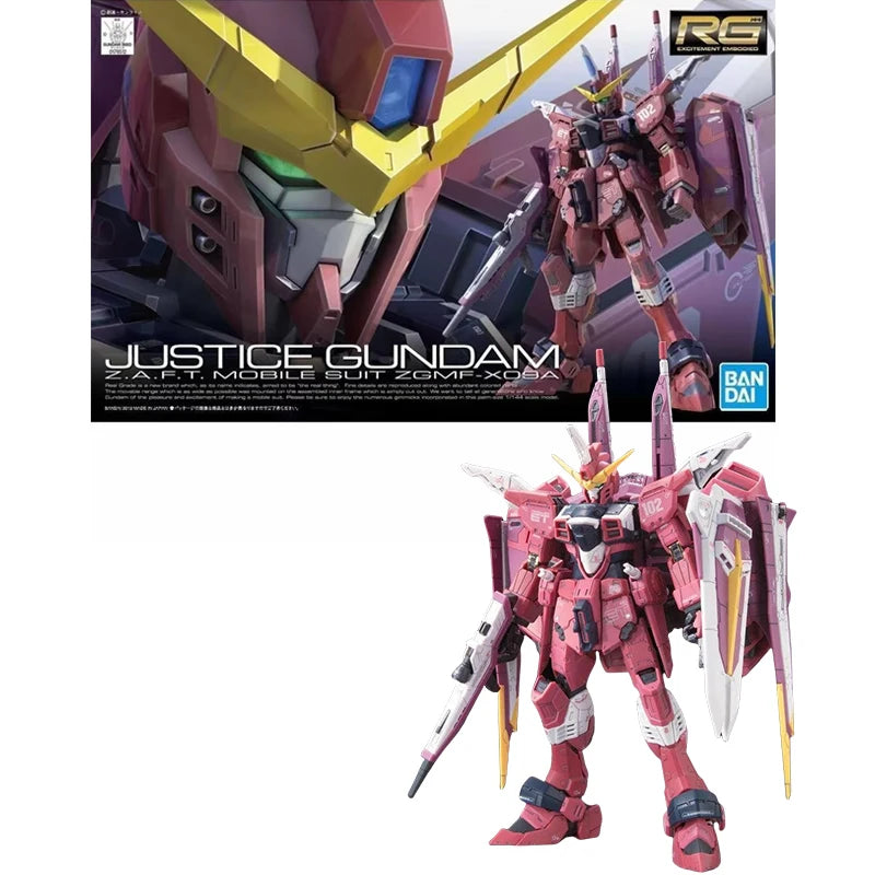 Fast Shipping Bandai RG RX-78-2 WING UNICORN GOD GUNDAM ASTRAY EXIA EPYON SAZABI Anime Original Model Toy Action Figure Children