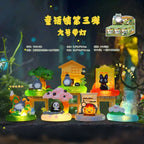 Totoro Blind Box Anime Figure By Hayao Miyazaki Wind Elf Glowing Night Light Mystery Box Decor Birthday Gift Collectible Kid Toy