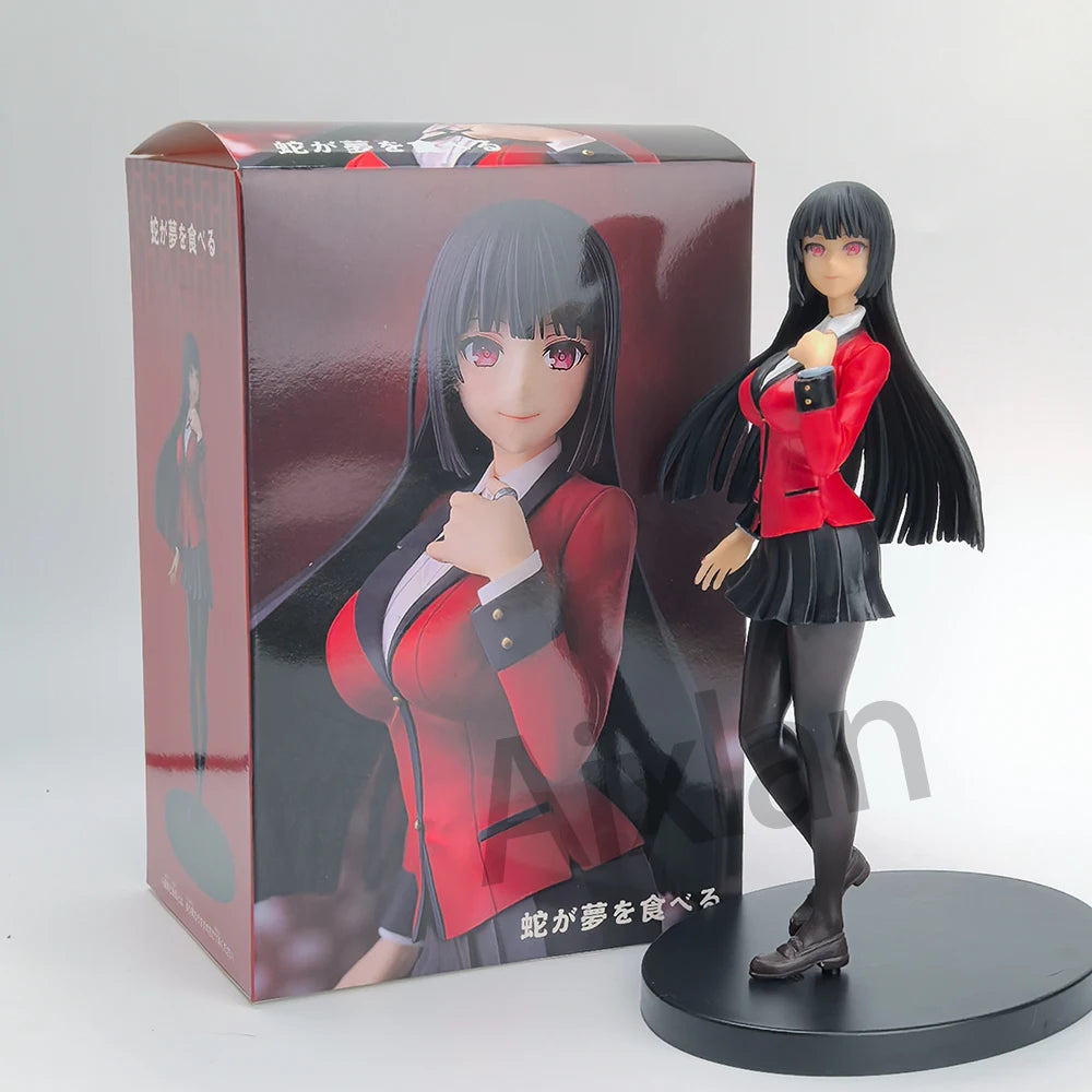 17cm ARTFX J Kakegurui  Anime Figure Jabami Yumeko PVC Action Figure Collectible Model Toys Gift Ornaments Doll Toy