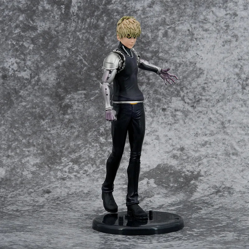 20cm Anime ONE PUNCH MAN Genos Figure Action Figure Figurine Collection Model Doll Toys Gift