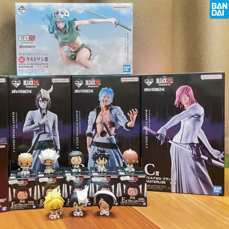 Bandai Bleach Stirring Souls Vol.3 20th Ulquiorra Cifer Grimmjow Jaegerjaques Szayelaporro·Granz Nelliel Tu Odelschwanck Anime