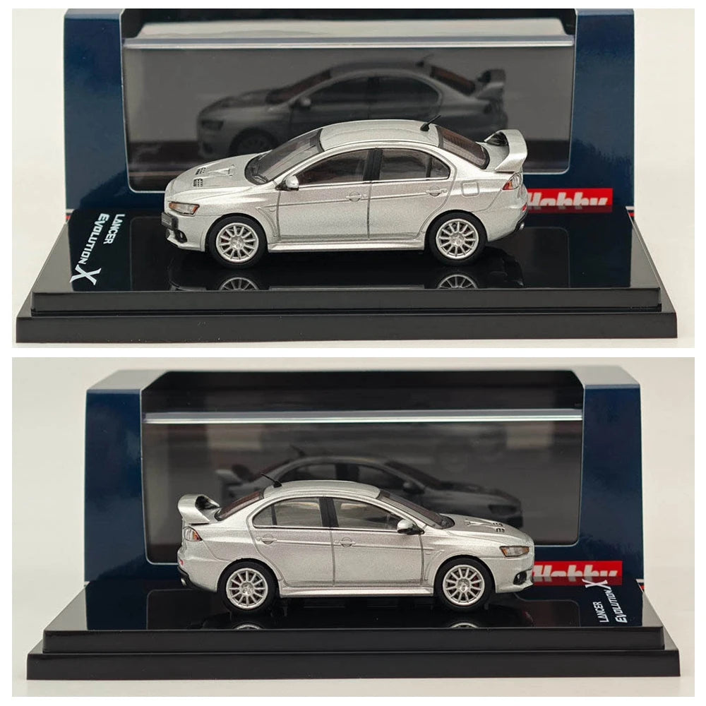 Hobby Japan 1/64 for Lancer RS Evolution III IV X INITIAL D Evo 9 MR RALLIART Cool Phantom Final Edition Diecast Models Car Toys