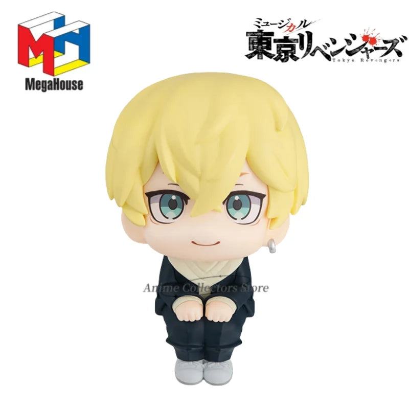 In Stock Original Bandai Megahouse Look Up Tokyo Revengers Manjiro Sano Draken Chifuyu Matsuno Anime Action Figure Toys
