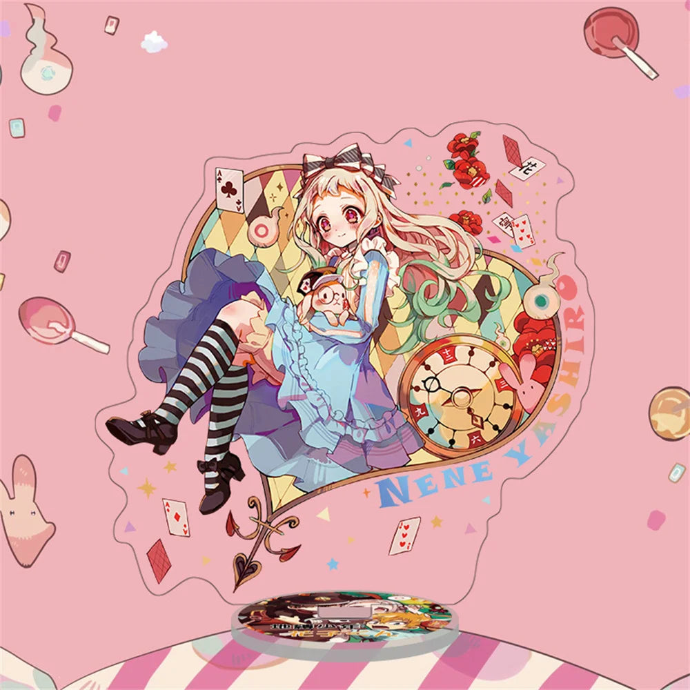 15CM Charm Anime Toilet-bound Hanako-kun Acrylic Stand Model Cosplay Characters Ornament Accessories Good Collection Gifts