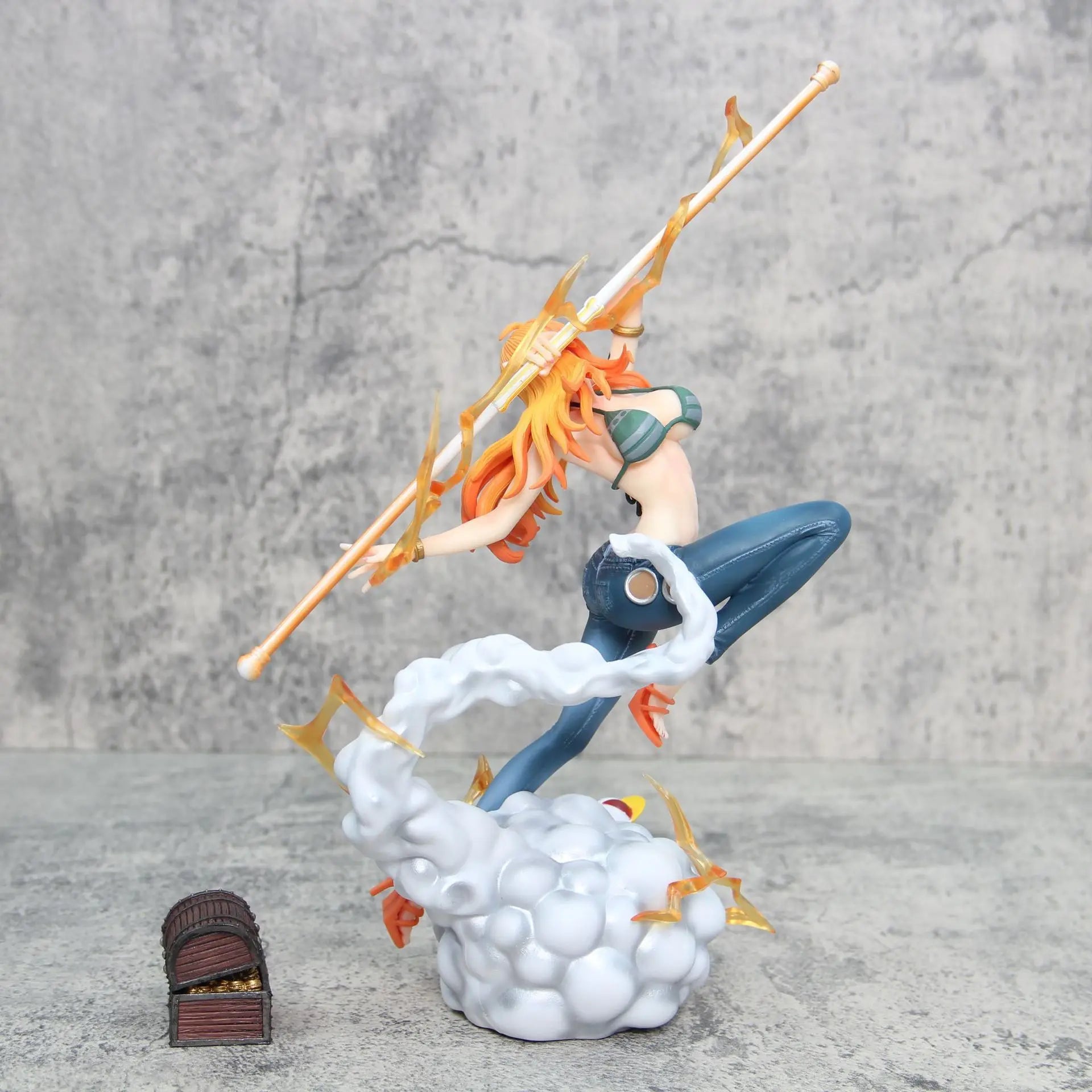 32cm Iu One Piece Nami Two Versions Resonance Series Anime Figure Model Gk Statue Boy Collection Desktop Decoration Ornament Toy