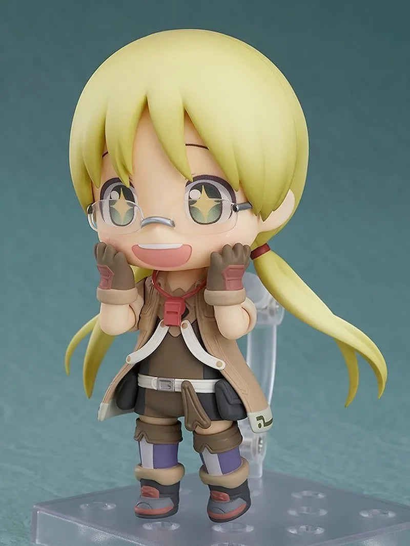 10cm Nendoroid Made In Abyss Comic Nanachi Reg Anime Figure Q Version Automotive Model Toys Room Ornament Birthday Gift