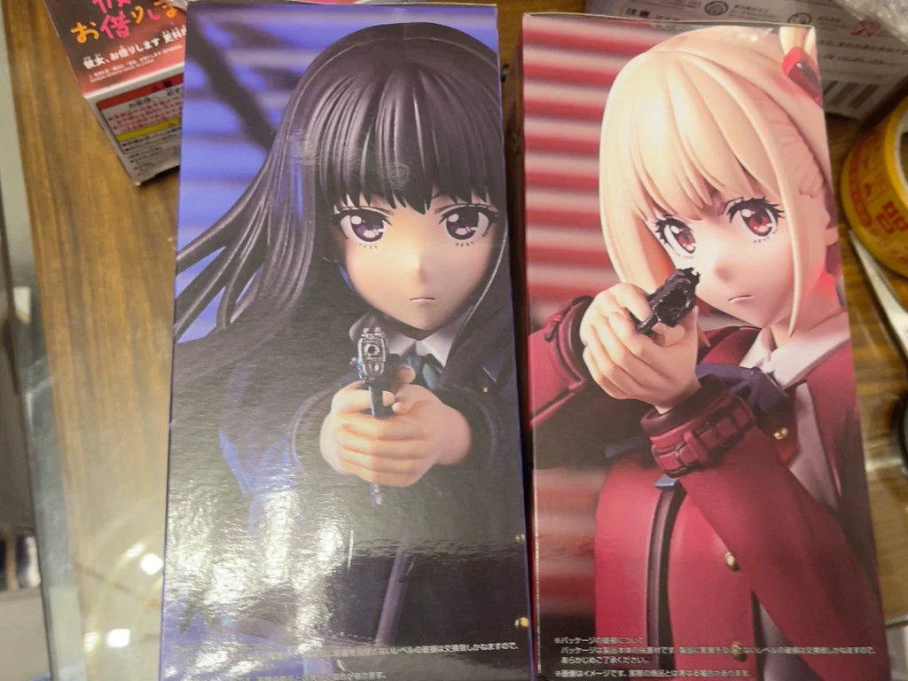 In Stock FuRyu Trio-Try-iT Lycoris Recoil Nishikigi Chisato Inoue Takina PVC 21CM Anime Action Figures Model Ornament Toy
